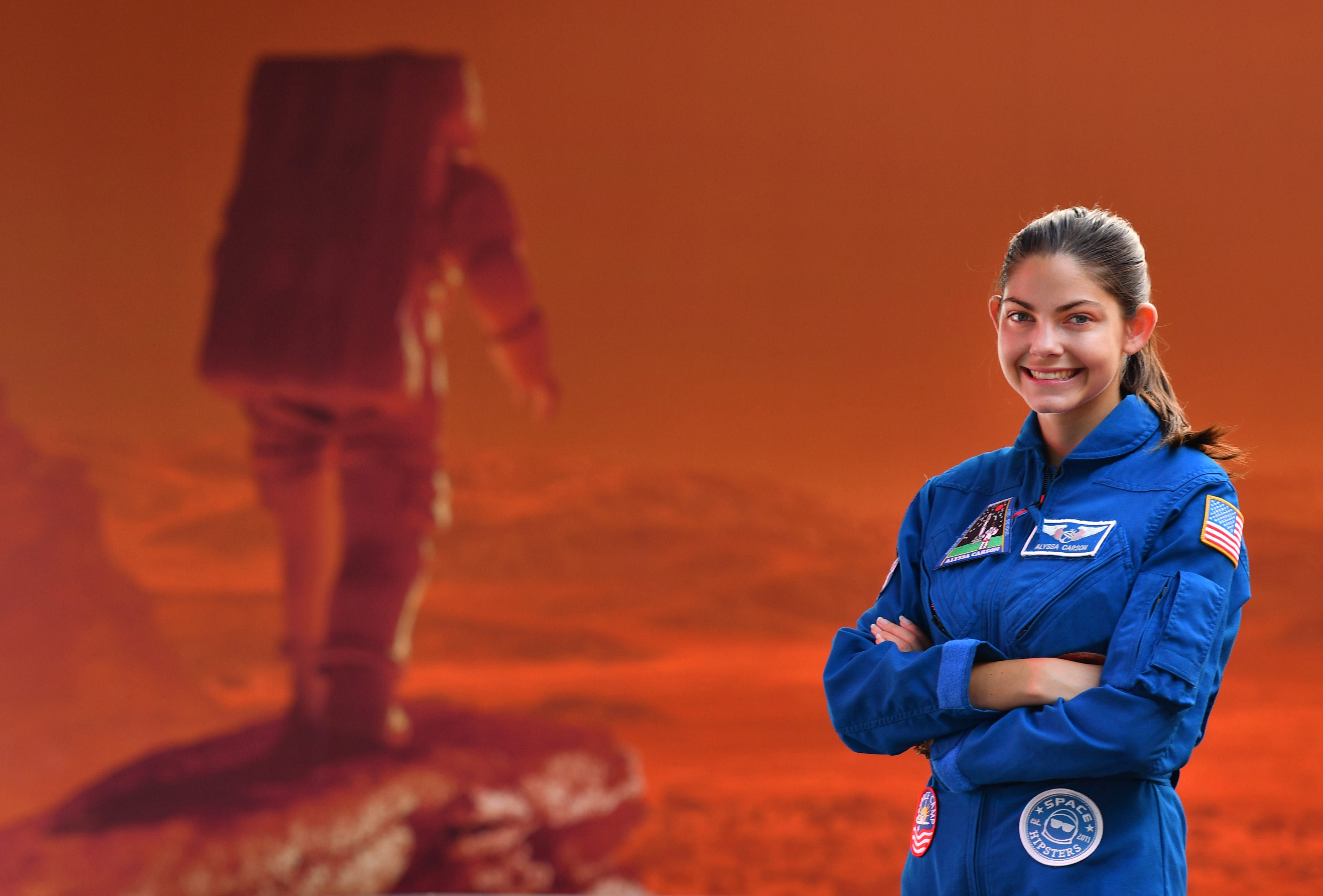 Meet the Worlds Youngest Astronaut-in-Training: Alyssa Carson | दुनिया की  सबसे युवा महिला अंतरिक्ष यात्री 2030 में उतरेगी मंगल पर | Patrika News