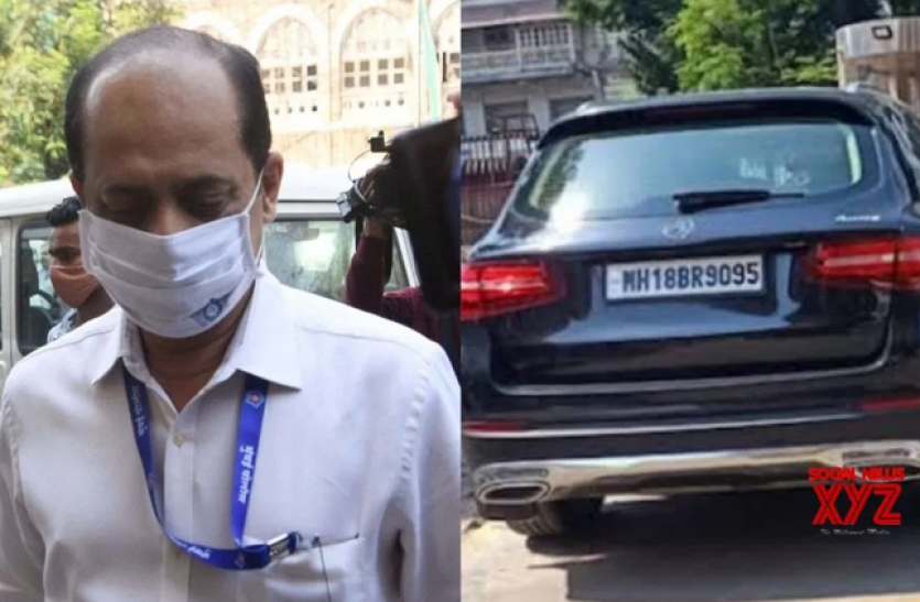 sachin vaze and volv car महाराष्ट्र : ATS दफ्तर पहुंची NIA , अपने कब्जे में लेगी सचिन वाझे की वॉल्वो कार
