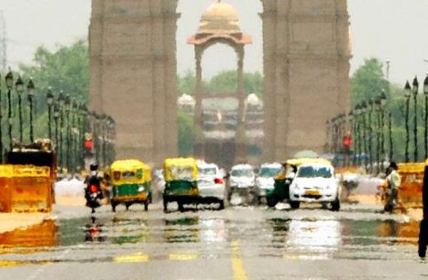 delhi temperature दिल्ली में तापमान 40 के पार पहुंचा, गर्मी ने 76 साल पुराना रिकॉर्ड तोड़ा