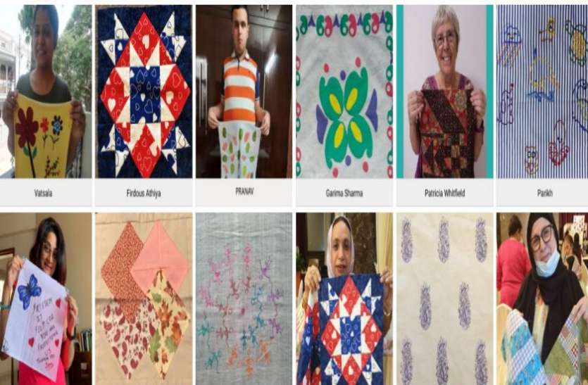 India's Karuna Quilt Movement for Corona Warriors कोरोना वॉरियर्स के लिए खास मुहिम, प्रेम की गर्माहट लिए खूबसूरत रजाइयां