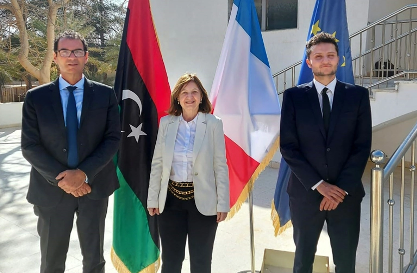 फ्रांस ने लीबिया में 7 साल बाद फिर से खोला दूतावास