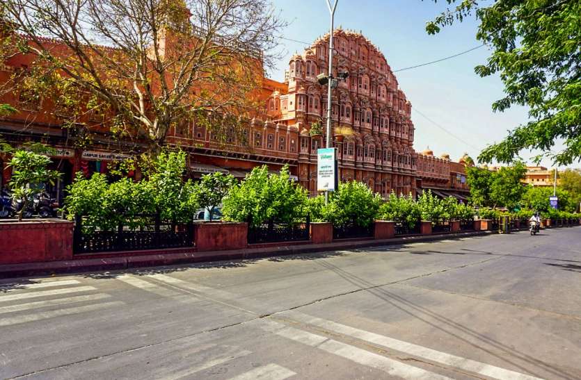 hawamahal हवामहल की फीकी पड़ी रंगत निखरेगी, होगा रंग-रोगन