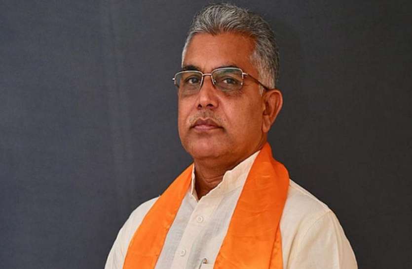 dilip-ghosh.jpg West Bengal Assembly Elections 2021: पश्चिम बंगाल BJP अध्यक्ष दिलीप घोष के काफिले पर हमला
