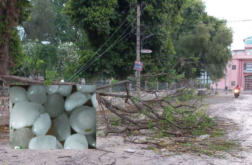 tufan.jpg पश्चिमी राजस्थान में पलटा मौसम: श्रीगंगानगर, जैसलमेर, बीकानेर में अंधड़, बारिश और ओले