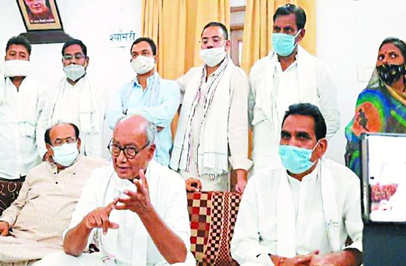 Pressurized to compromise on murder of Ghwara block Congress president: Digvijay Singh घुवारा ब्लॉक कांग्रेस अध्यक्ष की हत्या के मामले में समझौता करने का डाल रहे दबाव: दिग्विजय सिंह