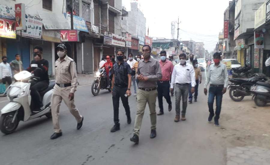 Strict action on shops
