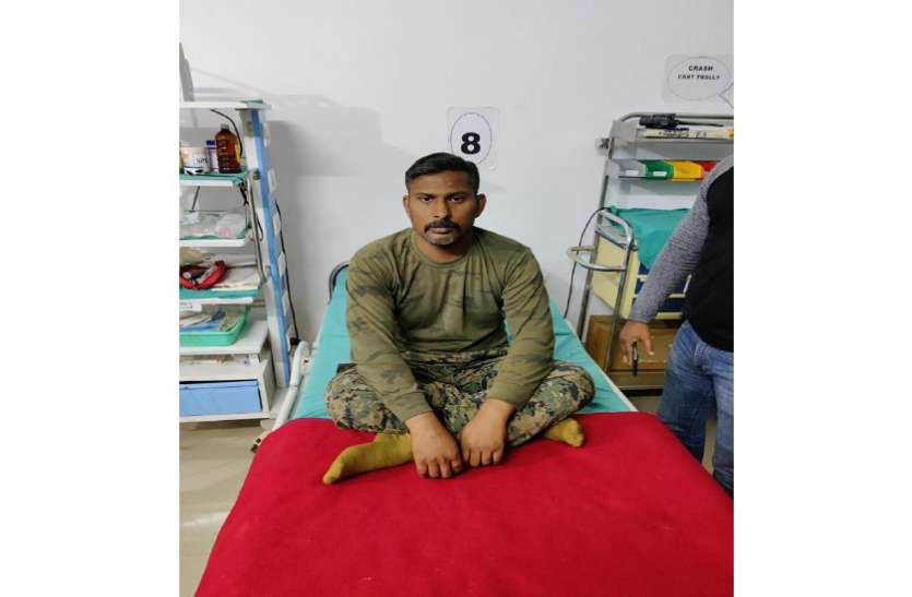 crpf.jpg मुठभेड़ स्थल जोनागुड़ा से 25 किमी दूर CRPF जवान को नक्सलियों ने छोड़ा
