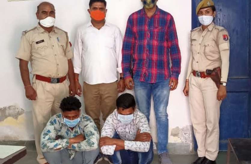 दोनों आरोपियों के खिलाफ पूर्व में विभिन्न थानों में मामले दर्ज ढाई किलो गांजा जब्त, दो आरोपी गिरफ्तार