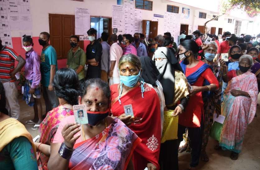 उत्तरी चेन्नई की तुलना में दक्षिणी चेन्नई में कम मतदान उत्तरी चेन्नई की तुलना में दक्षिणी चेन्नई में कम मतदान
