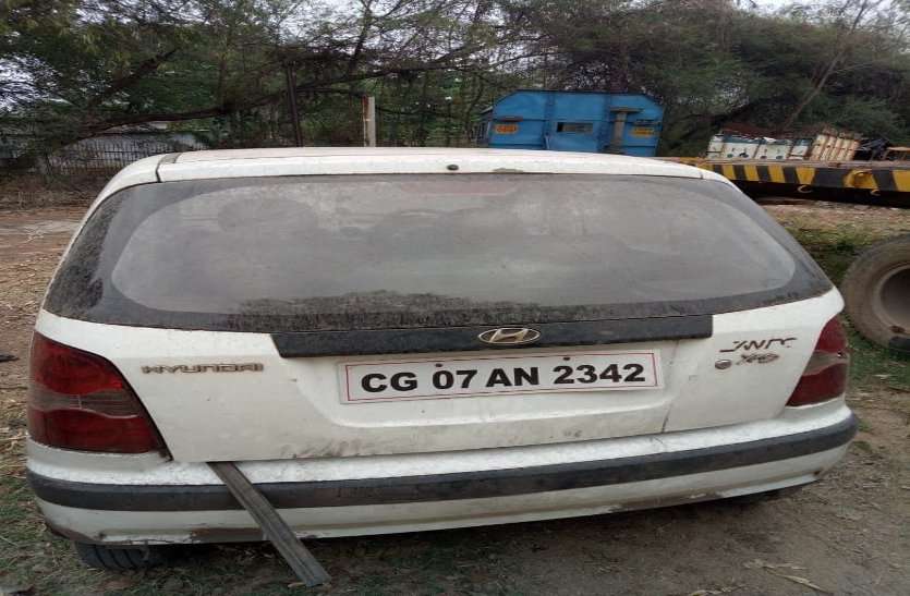 भिलाई स्टील प्लांट में 60 किलो कॉपर चोरी, CISF जवानों ने किया पीछा तो फिल्मी अंदाज में कार छोड़कर भागा आरोपी