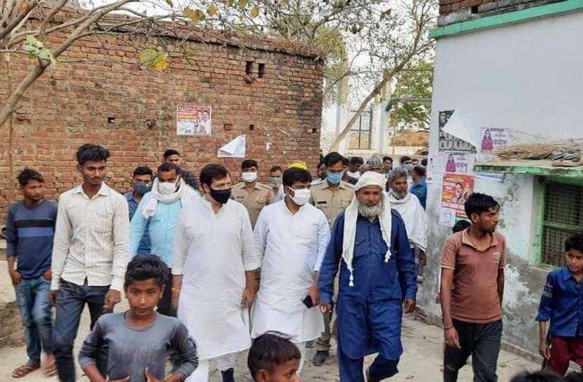 Dhananjay Singh Latest Updates गिरफ्तारी के डर से फरार बाहुबली धनंजय सिंह आखिरी दिन पत्नी के चुनाव प्रचार में पहुंचे , तस्वीरें हुईं वायरल