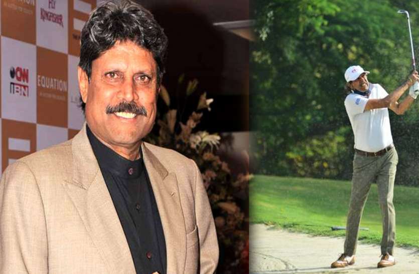 kaipal_dev.jpg हार्ट की सर्जरी के बाद पहली बार गोल्फ कोर्स में लौटे कपिल, भारतीय पेस बैटरी की प्रशंसा की