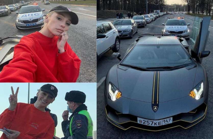 Lamborghini लड़की ने नहीं भरे चालान, पुलिस उठा ले गई करोड़ों की लैंबोर्गिनी
