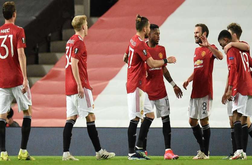Europa League यूरोप लीग: मैनचेस्टर यूनाइटेड ने ग्रेनाडा को 2-0 से हराया, सेमीफाइनल में एएस रोमा से होगा मुकाबला