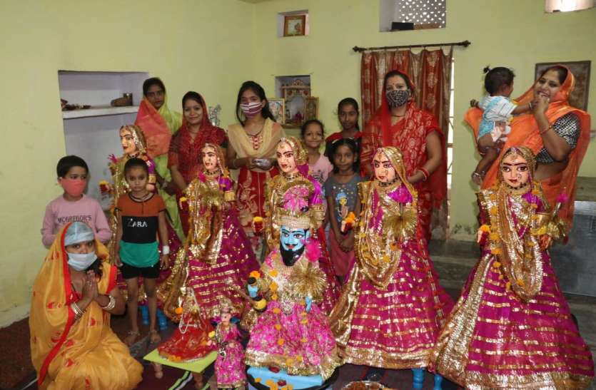 gangaur.jpg सूना नजर आया उदयपुर का गणगौर घाट, लगातार दूसरे साल घरों, मंदिरों व नोहरों में गूंजे गीत