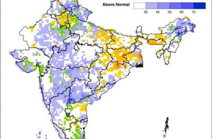 मानसून: हाड़ौती, वागड़, बांगड़, ढूंढाड़ में अच्छी बारिश, शेखावटी व मारवाड़ में कम रहेगी मानसून: हाड़ौती, वागड़, बांगड़, ढूंढाड़ में अच्छी बारिश, शेखावटी व मारवाड़ में कम रहेगी
