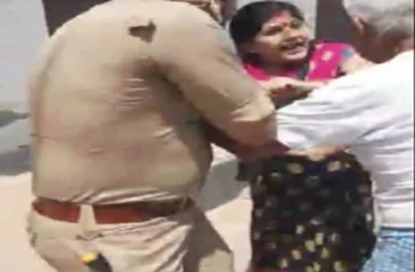 police.jpg लॉकडाउन में दुकान बंद कराने आई पुलिस पर हमला दरोगा समेत पांच घायल