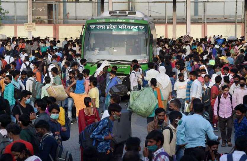 palayan.jpg दिल्ली में लॉकडाउन से पलायन कर रहे प्रवासी मजदूर, बोले- सरकारों पर नहीं है भरोसा, दोबारा पैदल घर नहीं जाना