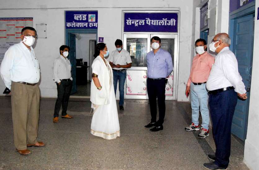 dsc_0153.jpg 2 दिन में पूरा करें 20 ऑक्सीजन बेड का काम, ऑक्सीजन सिलेंडर बदलते समय मरीजों को दें सूचना