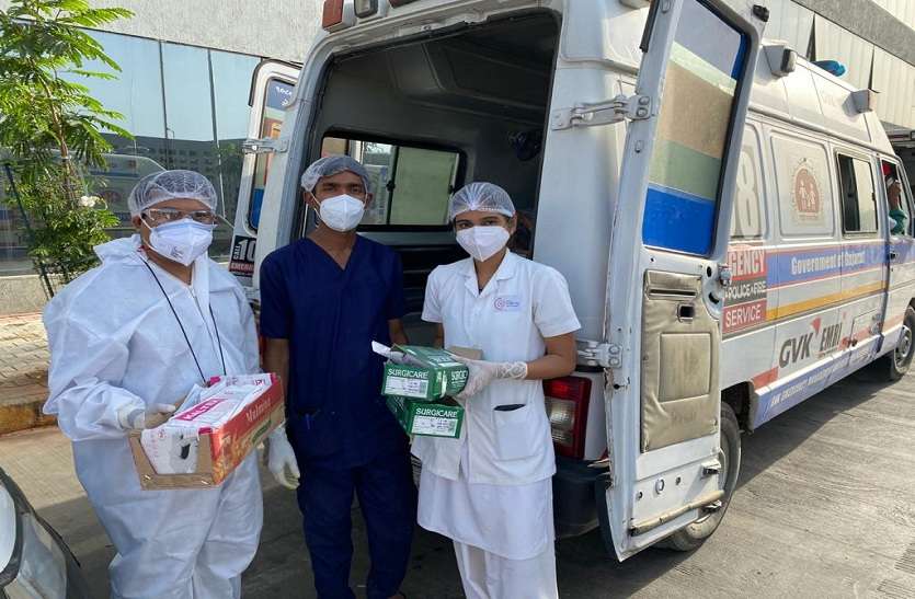 सिविल अस्पताल के बाहर ट्रीटमेंट ऑन व्हील्स शुरू सिविल अस्पताल के बाहर ट्रीटमेंट ऑन व्हील्स शुरू