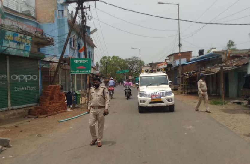 Corona to Jung: Corona curfew implemented across the district, silence कोरोना से जंग: जिलेभर में कोरोना कफ्र्यू लागू, शहरी और ग्रामीण अंचलों में दिनभर रहा सन्नाटा