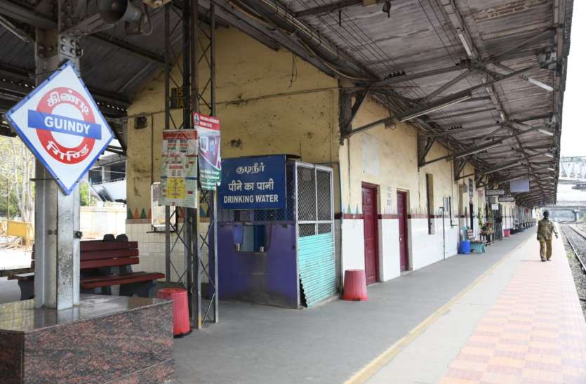 Local Trains in chennai news Tamilnadu Lockdown: लॉकडाउन की घोषणा के बाद उपनगरीय ट्रेन सेवाओं में कटौती