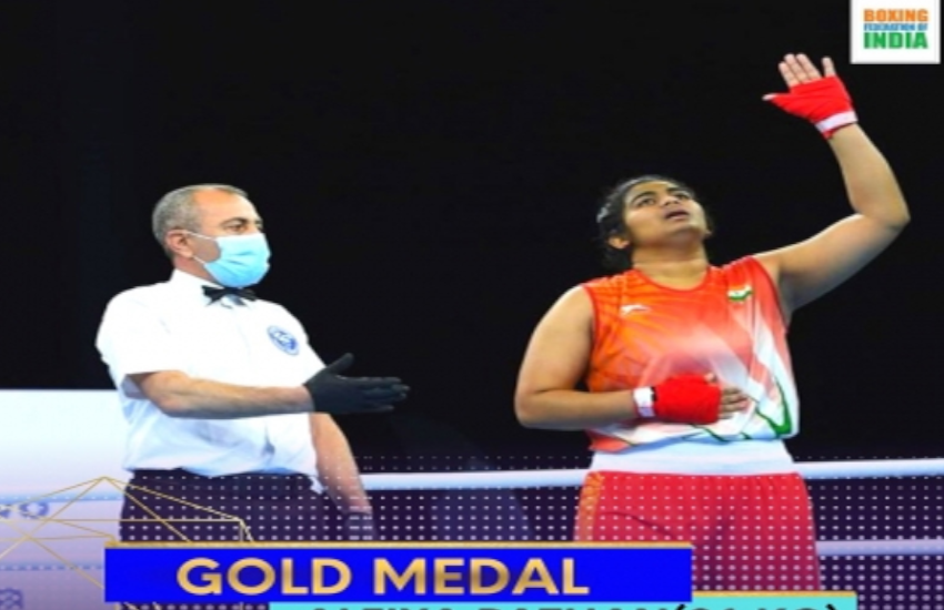 Youth World Boxing: India Won All 7 Golds In Women Category - यूथ वर्ल्ड  बॉक्सिंग चैंपियनशिप में भारतीय महिला मुक्केबाजों का दबदबा, जीते 7 गोल्ड  मेडल | Patrika News