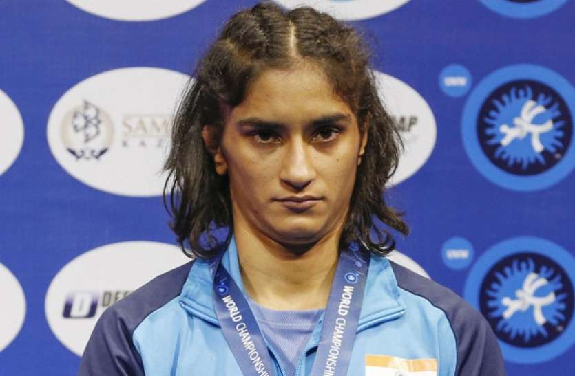 vinesh_phogat.jpg विनेश फोगाट टोक्यो ओलंपिक को लेकर अपनी तैयारियों से संतुष्ट