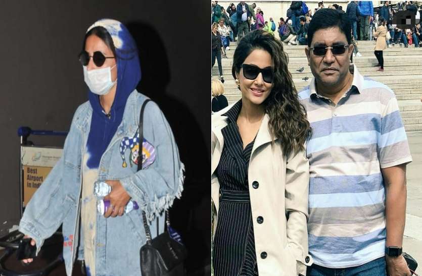 Hina Khan first post after her father's death