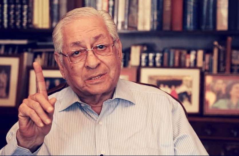 Former Attorney General of India Soli Sorabjee died at the age of 91 भारत के पूर्व अटॉर्नी जनरल सोली सोराबजी का 91 वर्ष की उम्र में निधन