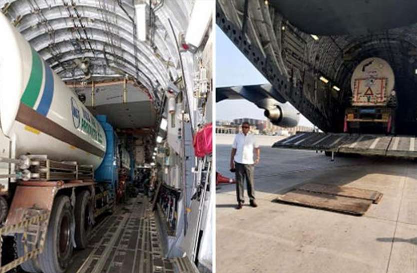 Oxygen crisis अब हरियाणा में दूर होगा ऑक्सीजन का संकट, भुवनेश्वर से एयरलिफ्ट कराए गए 4 टैंकर