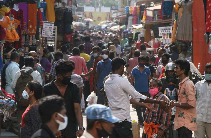 चेन्नई में कोरोना संक्रमितों में 60 फीसदी पुरुष चेन्नई में कोरोना संक्रमितों में 60 फीसदी पुरुष