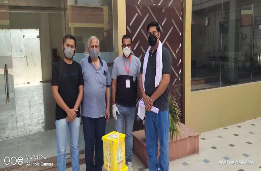 Rajasthan Patrika Helping People With Food And Other Facilities धन्यवाद पत्रिका, मैं स्पेन से बोल रही हूं, मेरे मम्मी-पापा को कोविड है, आप हैं तो उनके खाने की मुझे चिंता नहीं