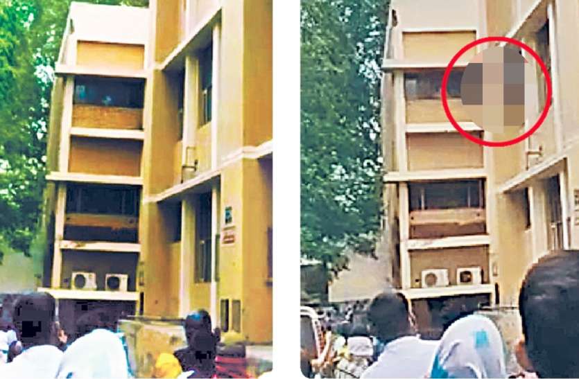 jump.jpg सेवानिवृत्त एसडीओ ने अस्पताल की तीसरी मंजिल से कूद कर दी जान