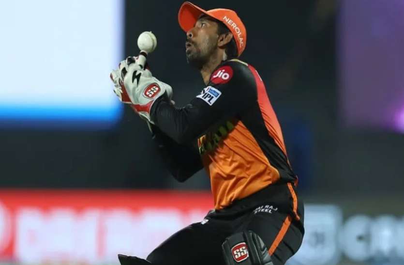 wriddhiman_saha.jpg IPL 2021 : सनराइजर्स हैदराबाद के विकेटकीपर साहा कोरोना पॉजिटिव