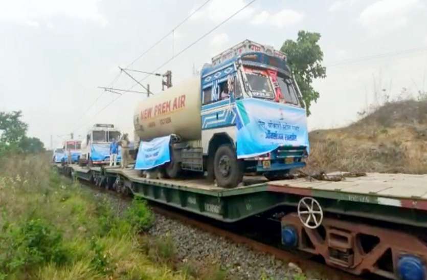 OXYGEN EXPRESS---चौथी ऑक्सीजन एक्सप्रेस दुर्गापुर के सीटीआई साइडिंग से दिल्ली रवाना अब कोविड मरीजों के इलाज में लगे डॉक्टरों पर रौब जमाने लगे प्रशासनिक अफसर