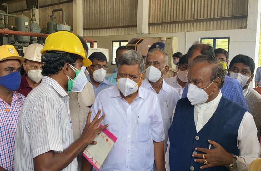 वीआईएसएल में आक्सीजन उत्पादन क्षमता बढाएंगे वीआईएसएल में आक्सीजन उत्पादन क्षमता बढाएंगे