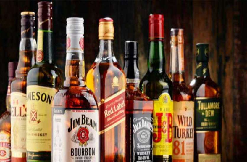wine कार -वैन से हो रही विदेशी शराब की तस्करी