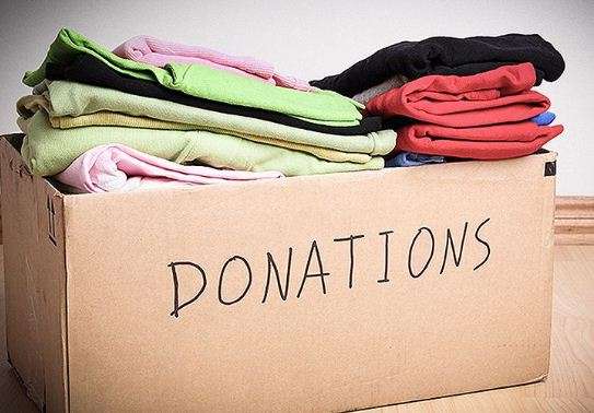 donate clothes