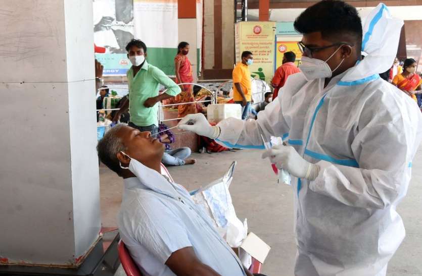 swabtest.jpg कर्नाटक में चौबीस घंटे में 35,297 नए संक्रमित