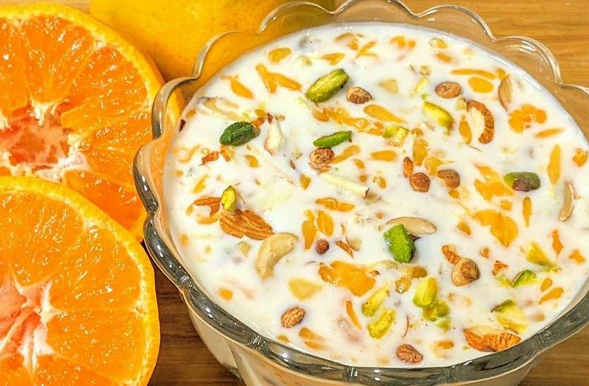 Orange kheer will be full of taste and immunity, prepare this way