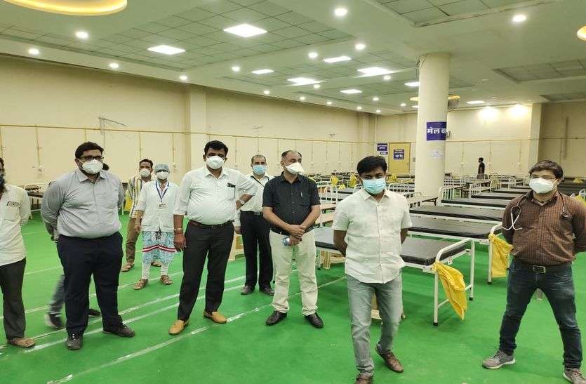 अग्रवाल भवन में आज से 100 बेड का कोविड सेंटर अग्रवाल भवन में आज से 100 बेड का कोविड सेंटर