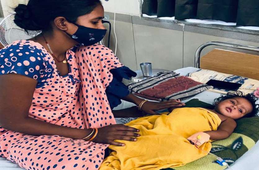 आयु सात माह, कोरोना के संक्रमण के बीच हुई आंत की जटिल सर्जरी आयु सात माह, कोरोना के संक्रमण के बीच हुई आंत की जटिल सर्जरी