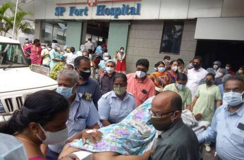 Fire in hospital तिरुवनंतपुरम के निजी अस्पताल में लगी आग, 16 मरीजों को सुरक्षित निकाला