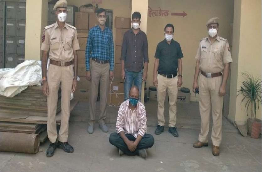 टैंपो से पांच करोड़ की नशे की खेप पकड़ी, तस्कर हत्थे चढ़ा
