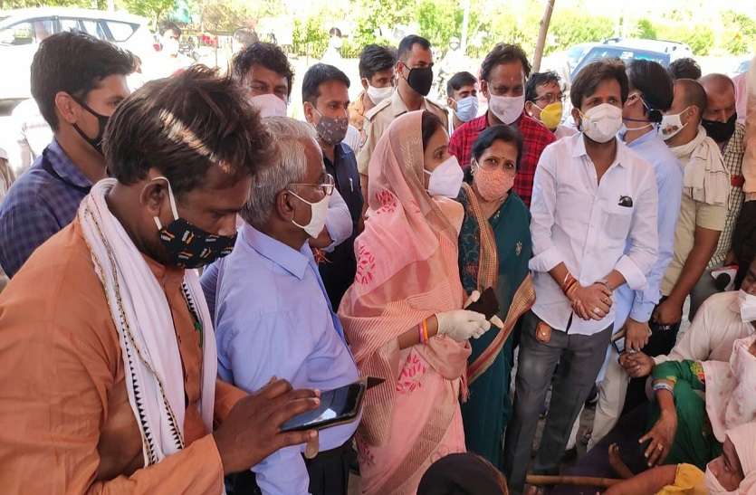 जयपुर ग्रेटर निगम की कार्रवाई के विरोध में उतरी हेरिटेज महापौर