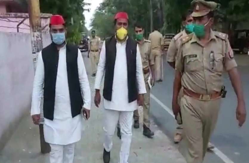 SP general secretary sent to jail for covid guideline breakdown भीड़ संग सपा महासचिव ने मनाया बेटे का जन्मदिन, वीडियो वायरल होते ही पुलिस ने भेजा जेल