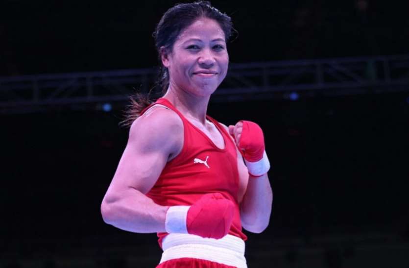 mary_kom.jpg एशियाई मुक्केबाजी : कड़े मुकाबले में हारीं मैरी कॉम, नहीं जीत सकीं छठा स्वर्ण
