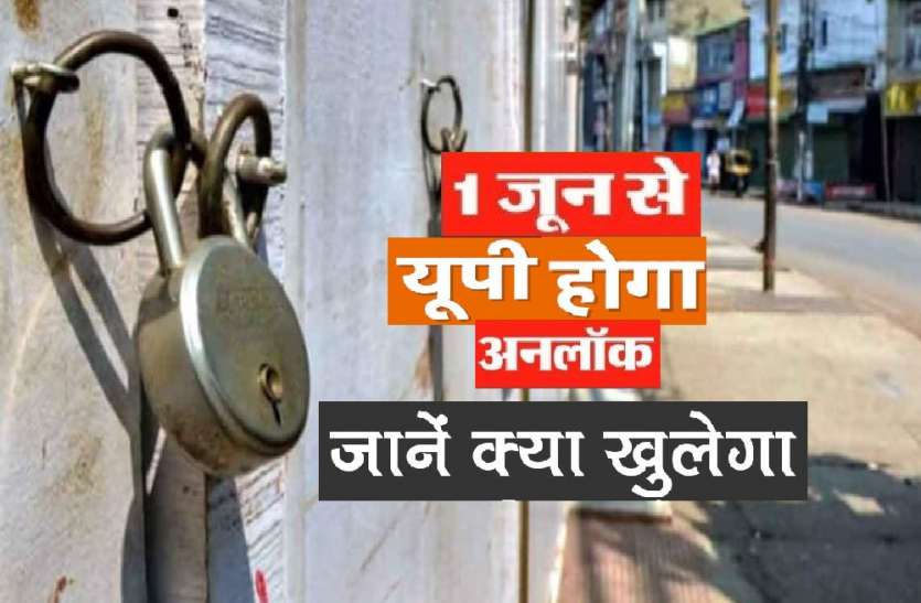 UP Unlock From 1 June 2021 Yogi Adityanath Government Decision - UP Unlock:  1 जून से अनलॉक होगा यूपी, जानें क्या-क्या खुलेगा और किन पर जारी रहेगी  पाबंदी | Patrika News