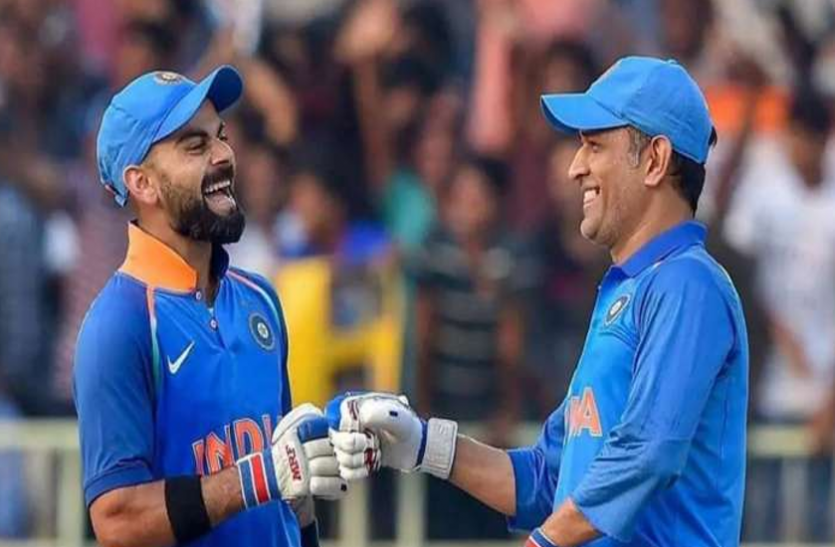 virat_kohli_and_dhoni.png विराट कोहली ने सिर्फ दो शब्दों में बताया कि धोनी के साथ उनके रिश्ते कैसे हैं